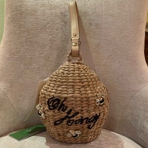 Down the rabbit hole straw beehive - New with Tags